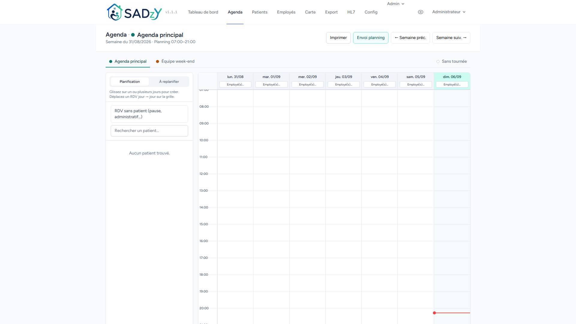 Capture SADzY — agenda des tournées